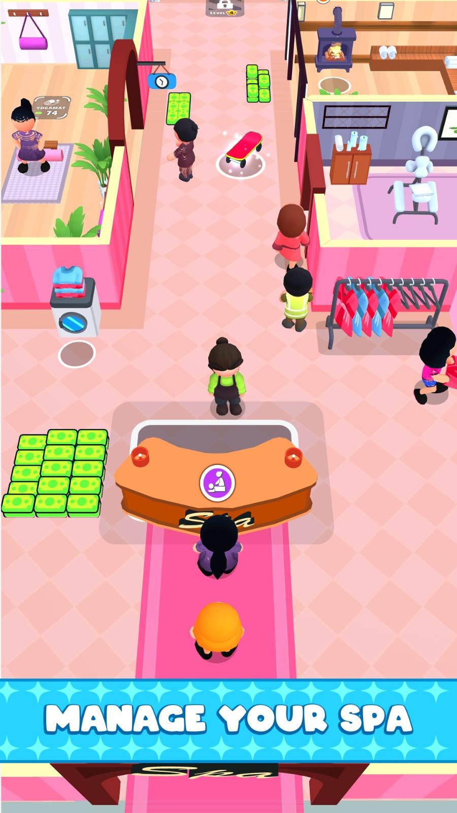 Spa Empire Game Screenshot