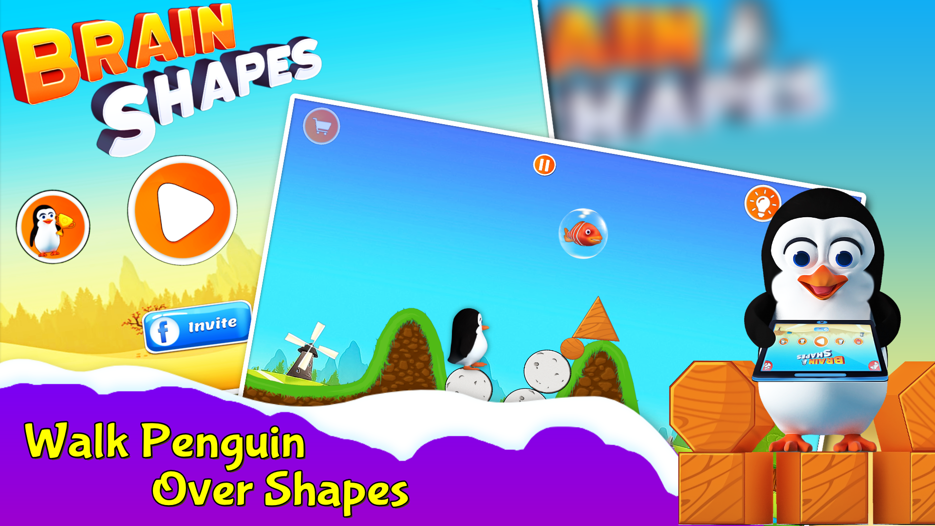 Brain Shapes Game Screenshot