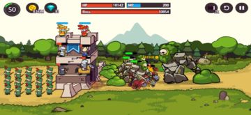 Castle Defender Saga of War Game Screenshot