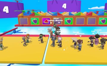 Fall Dudes 3D Game Screenshot