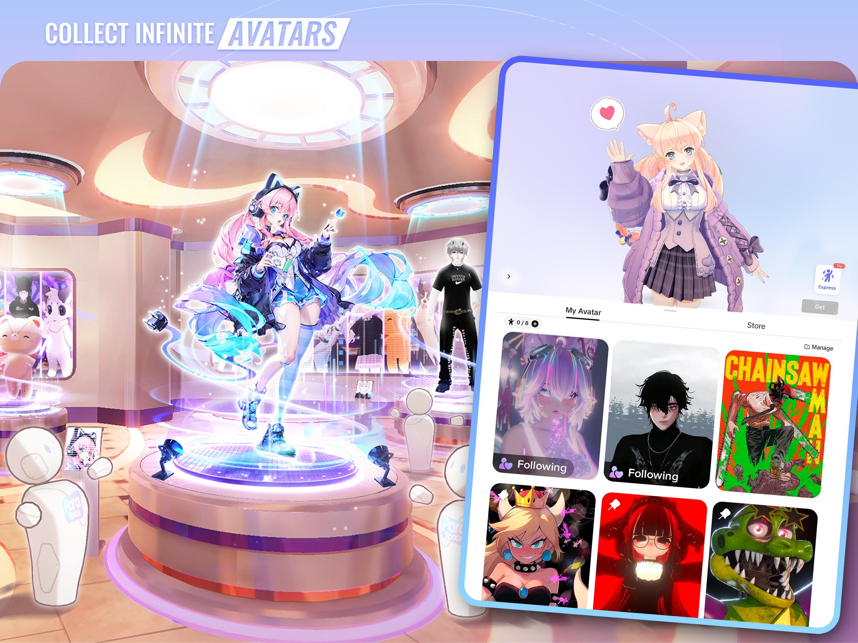 ParaSpace Game Screenshot