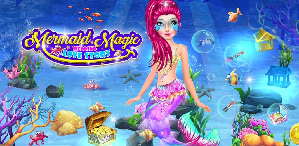 Banner of Mermaid Magic Wedding Love Story! 1.3
