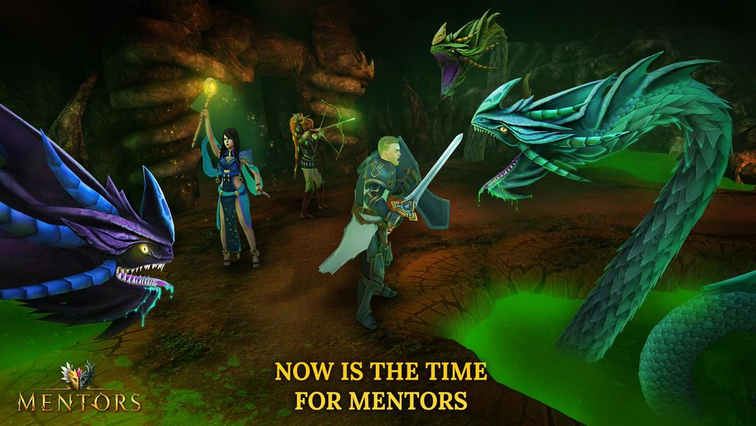 Mentors: Turn Based RPG Strategy 게임 스크린 샷