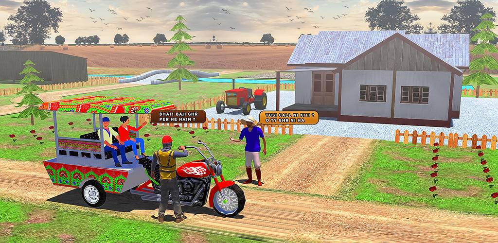 Screenshot dari video Chingchi Auto Rickshaw Games