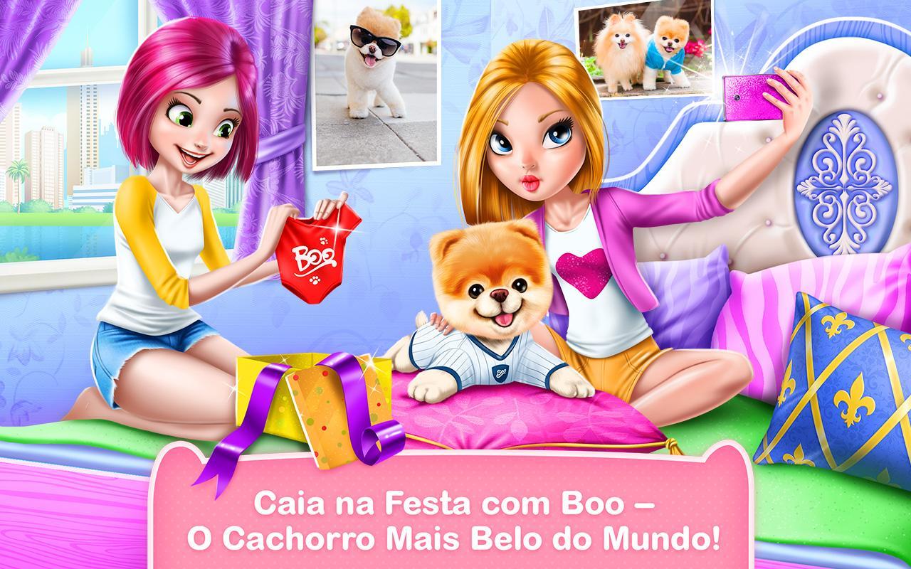 Captura de Tela do Jogo Boo — Cachorro bonitinho