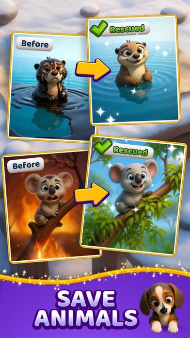 Animal Crush: Match‑3 Rescue Game Screenshot