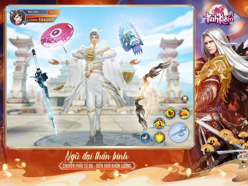 Tình Kiếm 3D-Tam Niên Vạn Phúc Game Screenshot