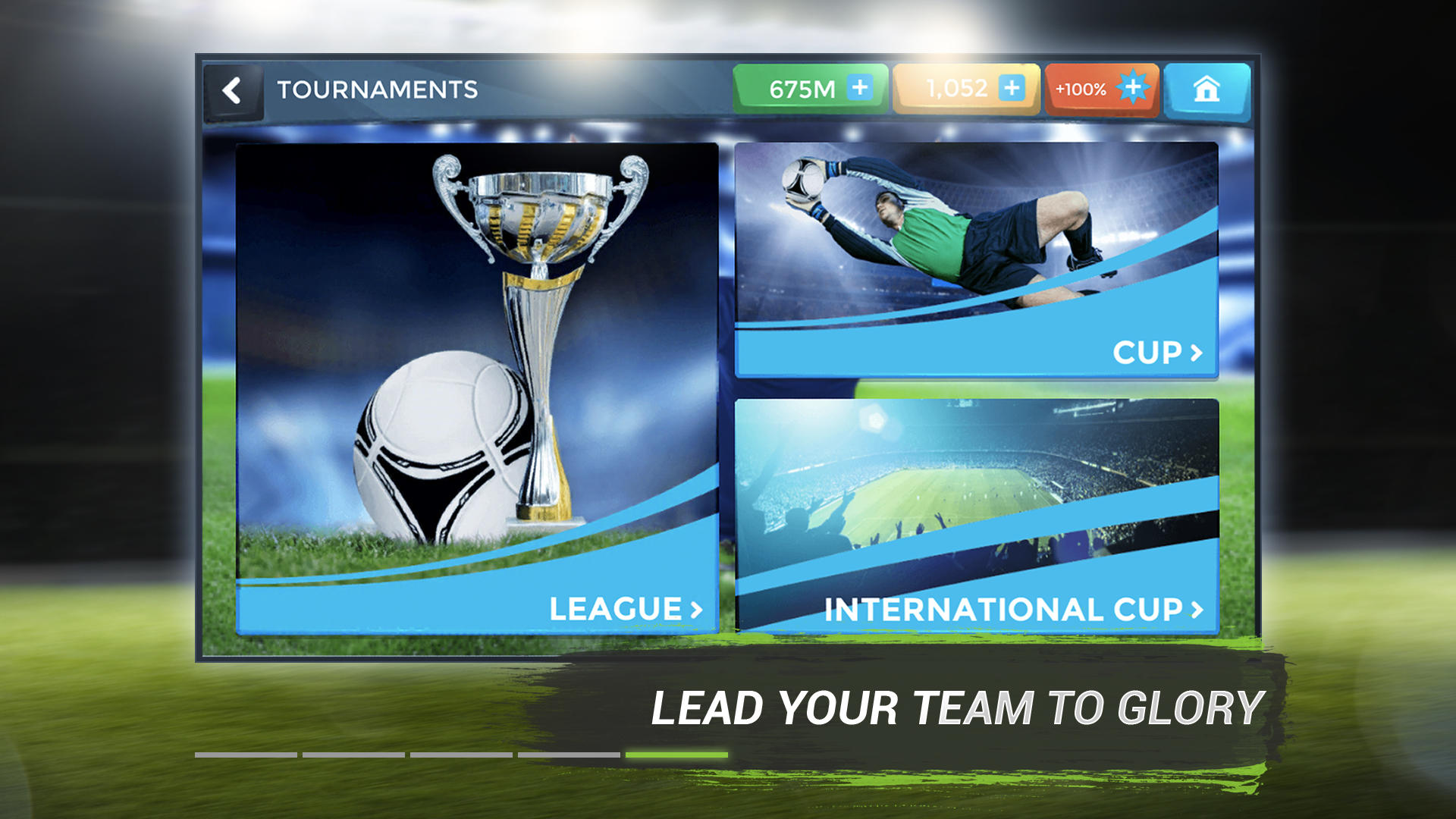 Скриншот игры FMU - Football Manager Game