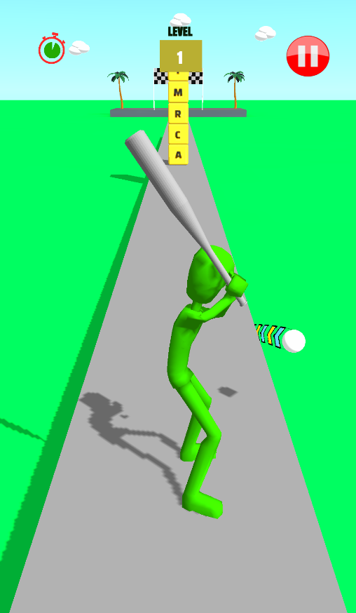 Letter League Baseball Game Screenshot