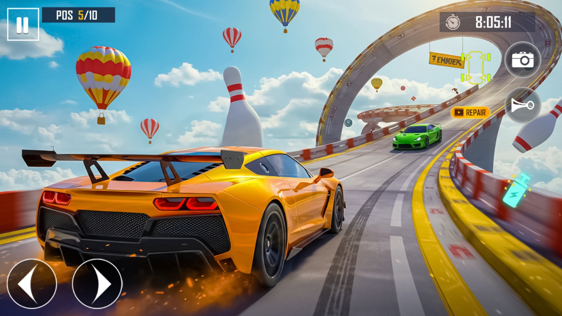 Mega Ramp GT Car Stunt Games Game Screenshot