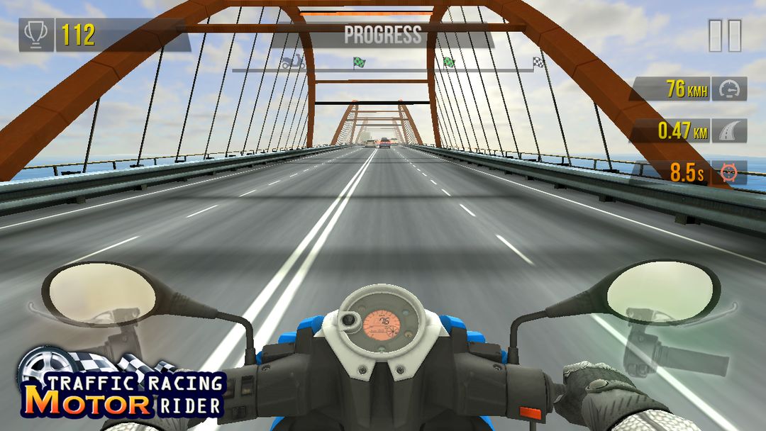 Traffic Racing: Motor Rider ภาพหน้าจอเกม