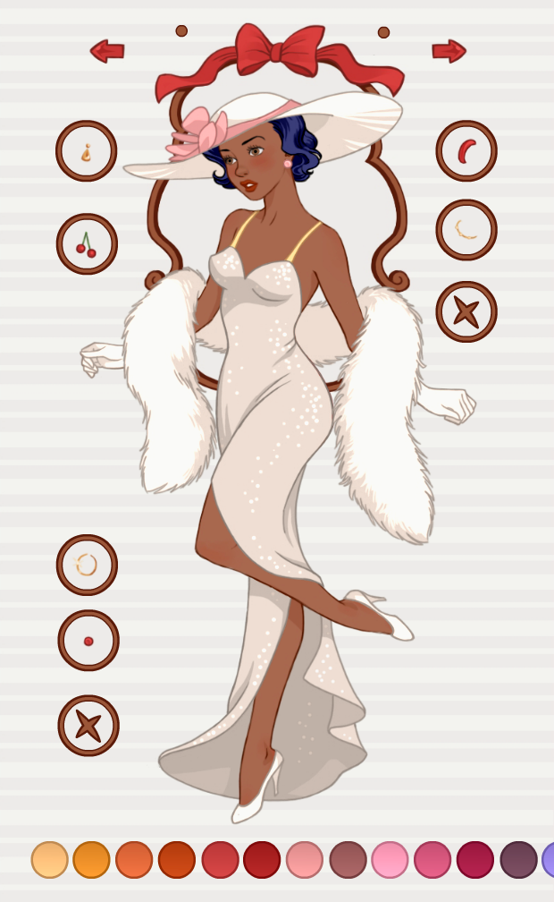 open lace back dress Pin Up Princess main image 1