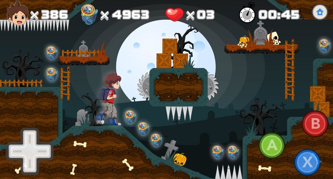 👻Yokai Running Adventures screenshot game