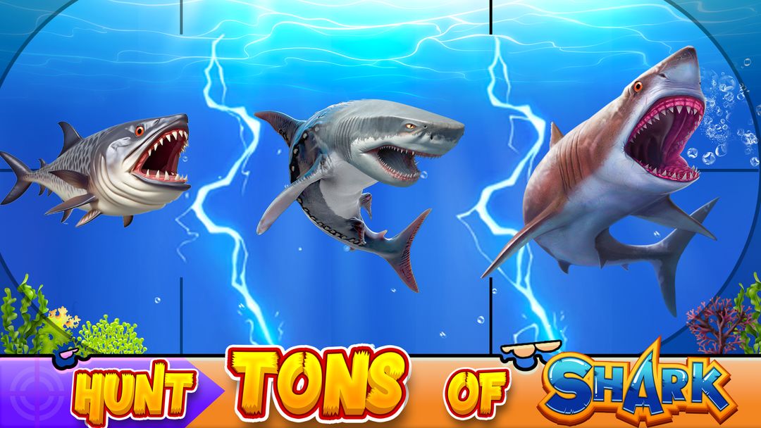 Screenshot of Shark Attack FPS Sniper Game