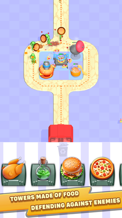 Food TD Game Screenshot