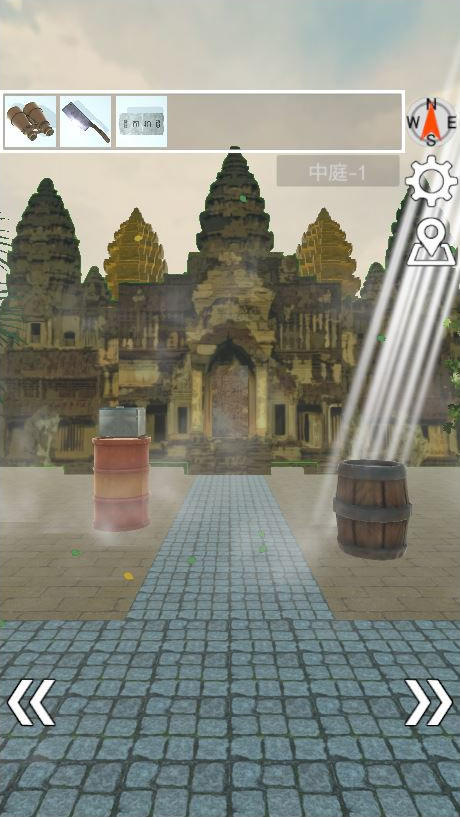 脱出ゲーム-アンコールワットrev./森の巨大遺跡からの脱出 Game Screenshot