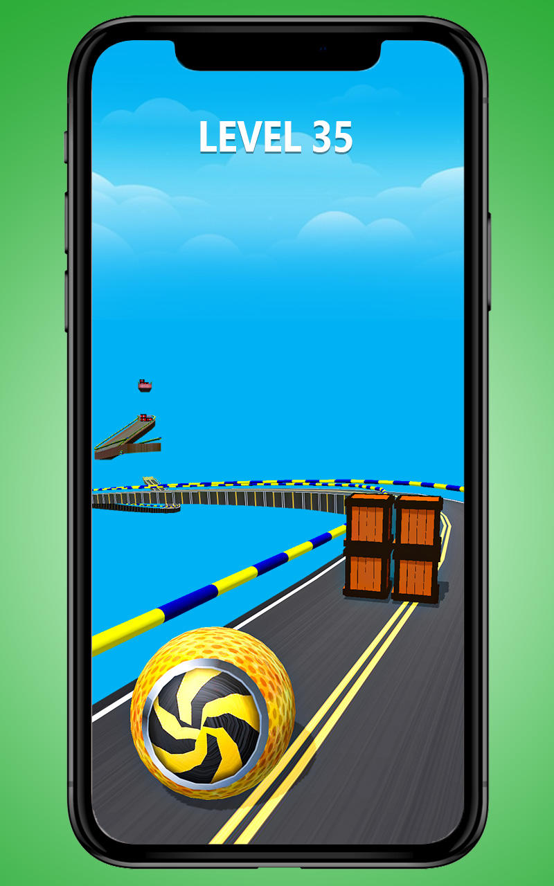 Скриншот игры Sky Ball Rush Rolling Master