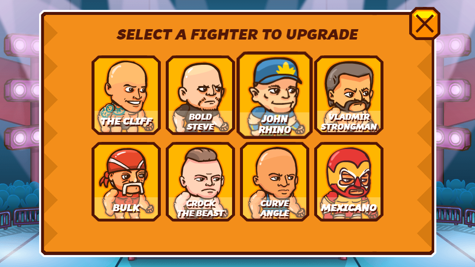 Pro Wrestling Action Game Screenshot