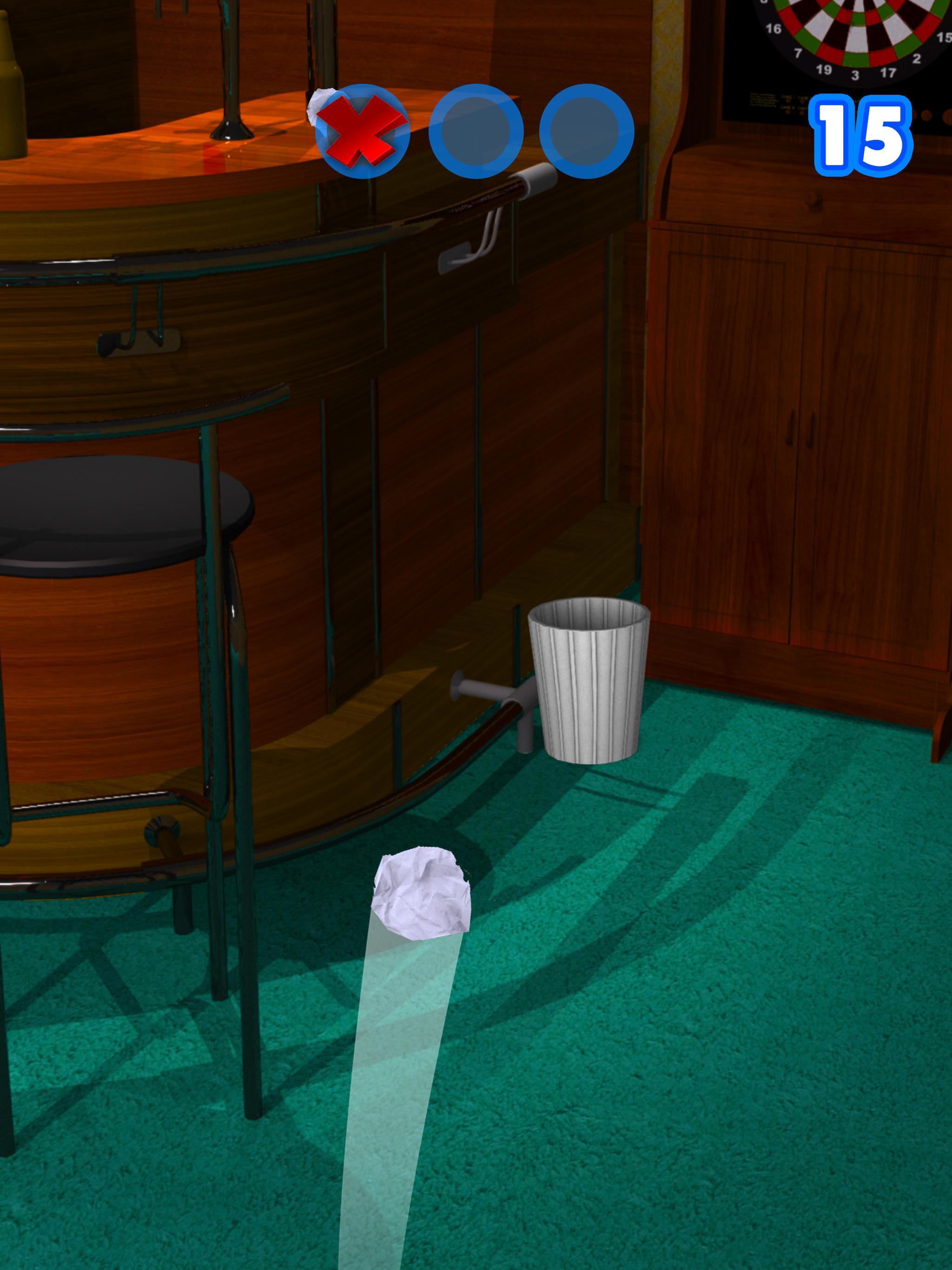 Paper Throw - Aim and Toss Game Screenshot