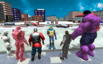 Turtle Superhero Monster Warrior Game Screenshot