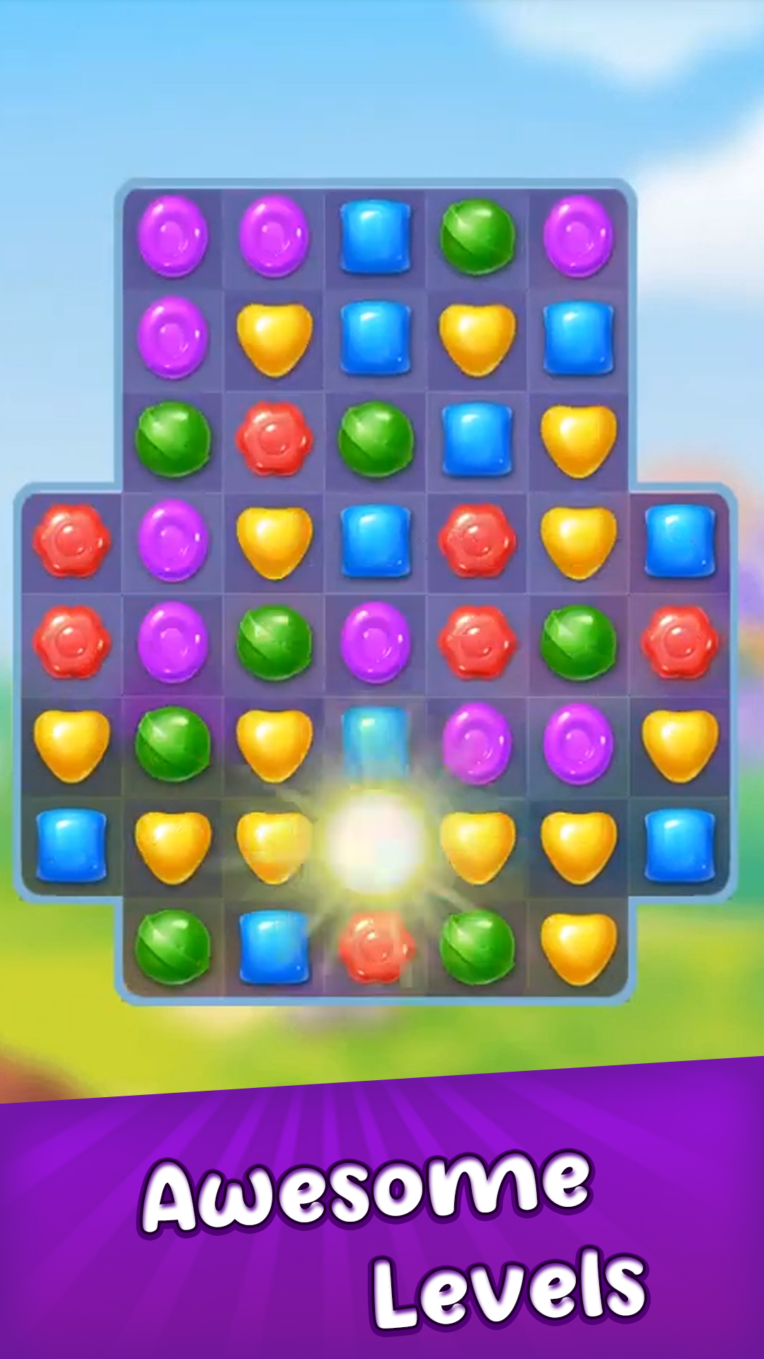 Candy Land : Sweet Candy Game Screenshot