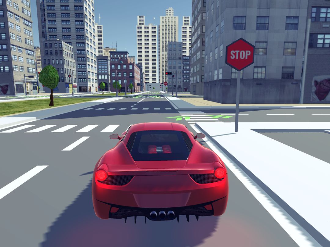 Driving School 3D 게임 스크린 샷