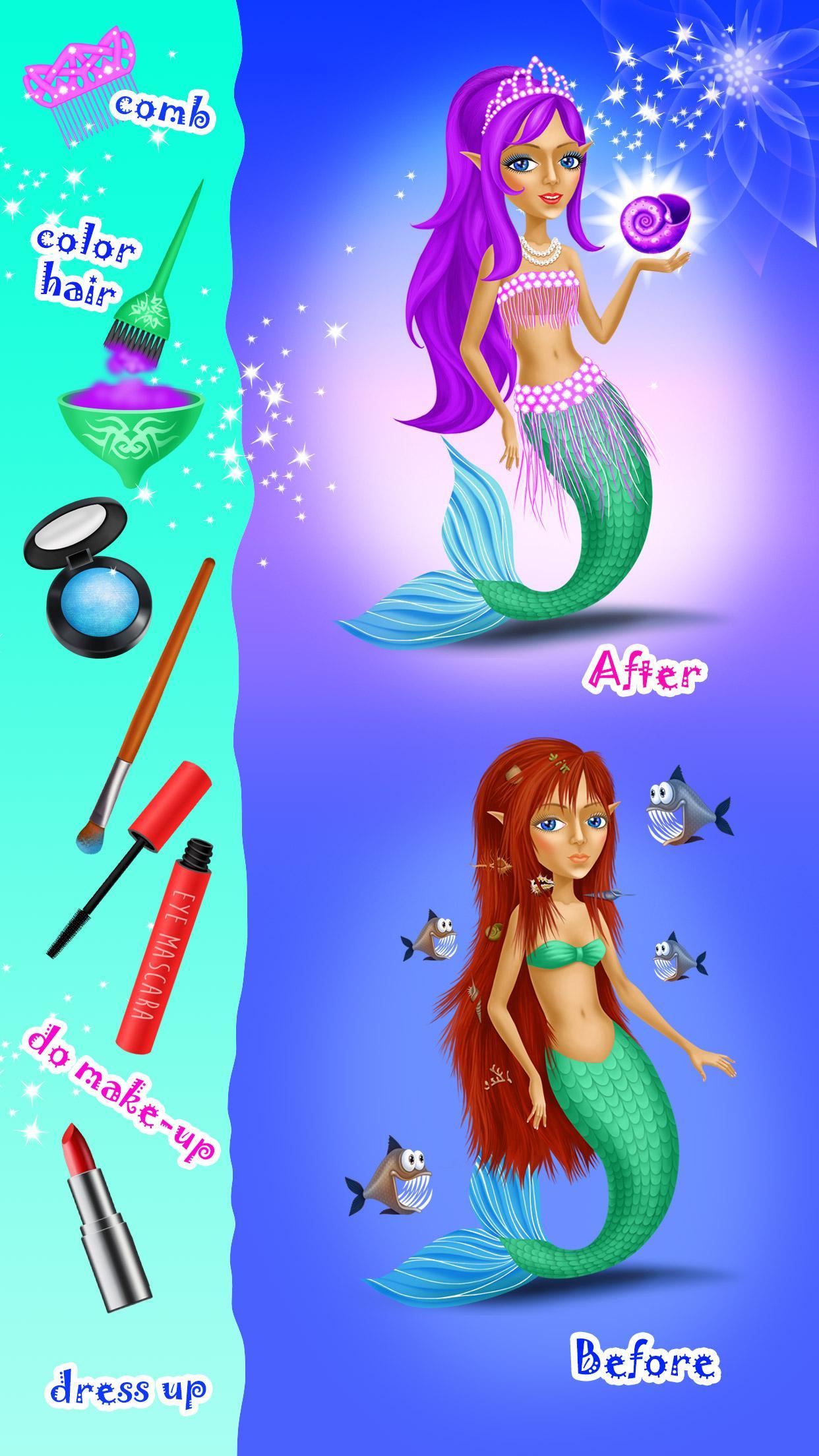 Fairyland Beauty Salon Game Screenshot