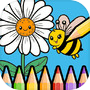 Spring Coloring Book