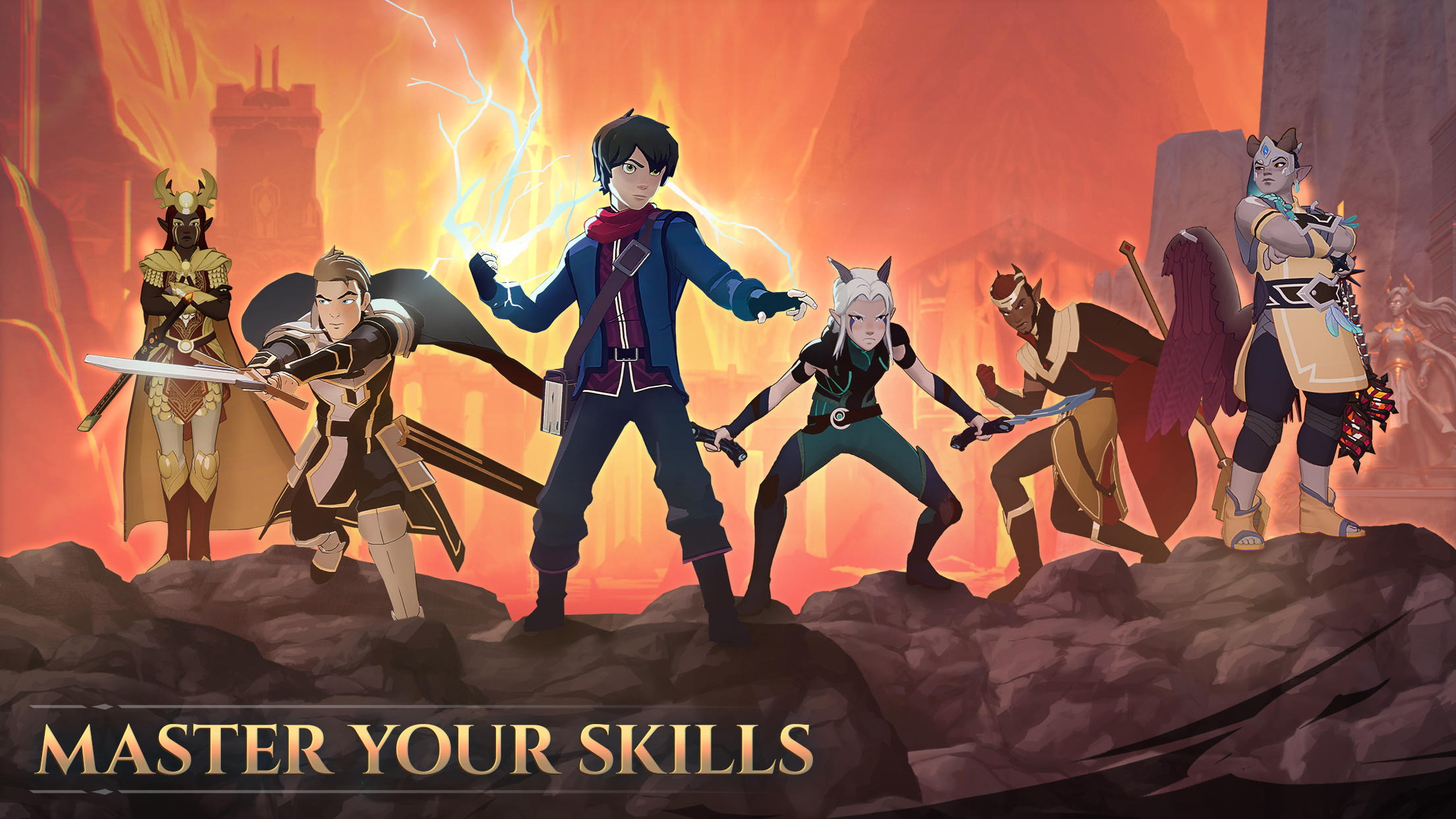 Dragon Prince: Xadia NETFLIX Game Screenshot