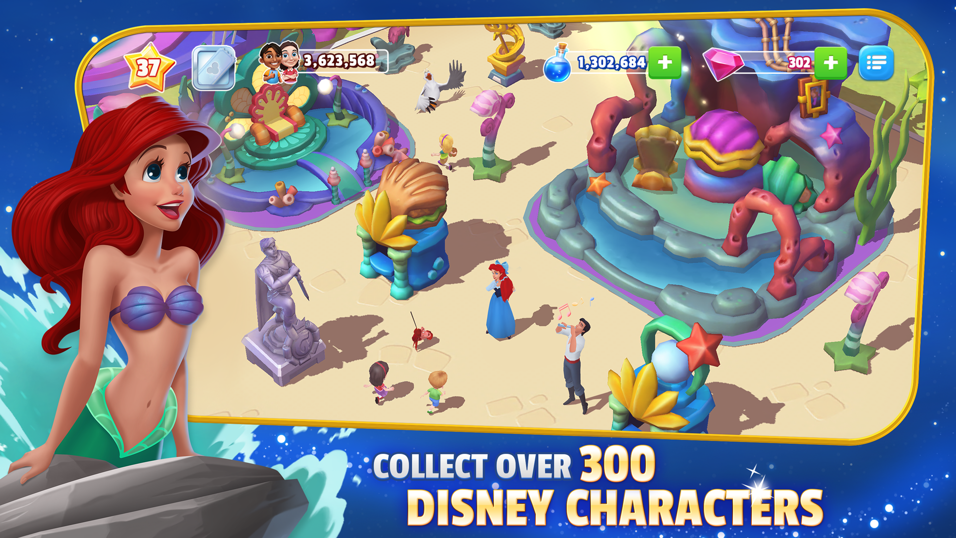 Cuplikan Layar Game Disney Magic Kingdoms