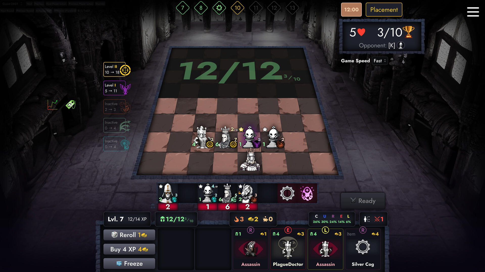 AFK Chess screenshot game