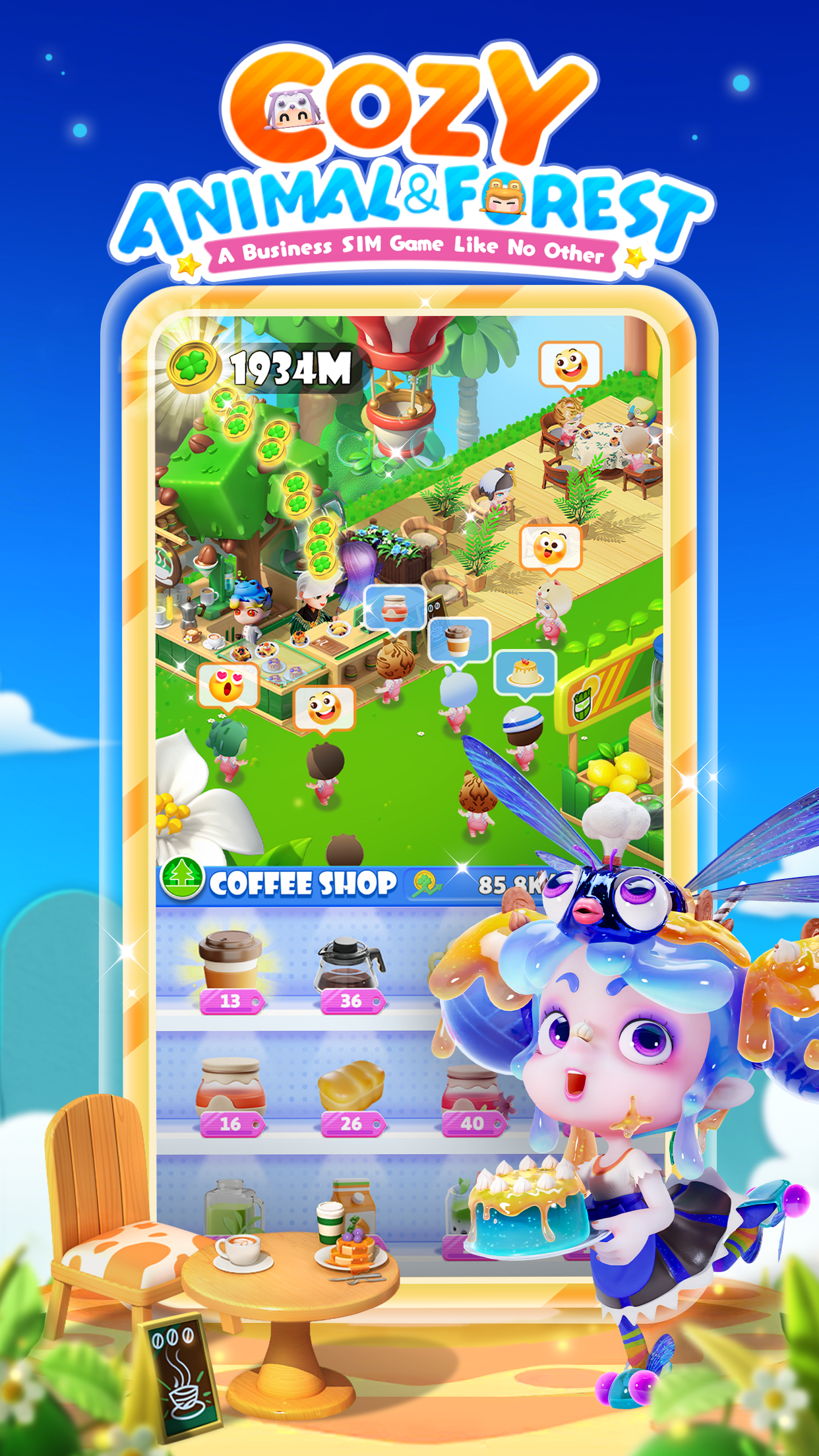 Woo!topia Game Screenshot