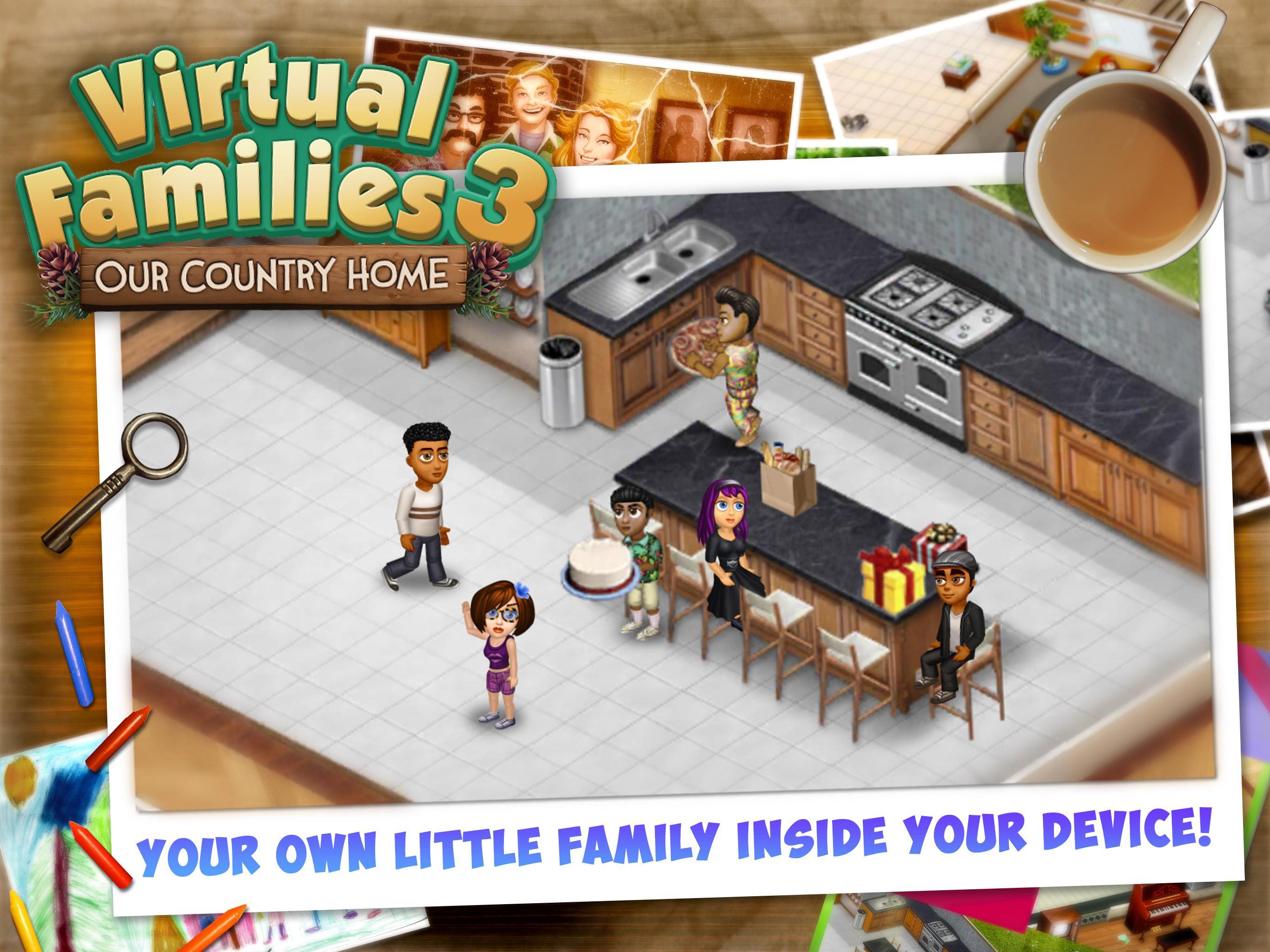 Virtual Families 3 ゲームのスクリーンショット