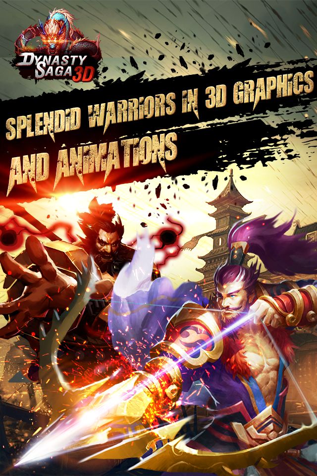 Dynasty Saga 3D: 3K Warriors 게임 스크린 샷