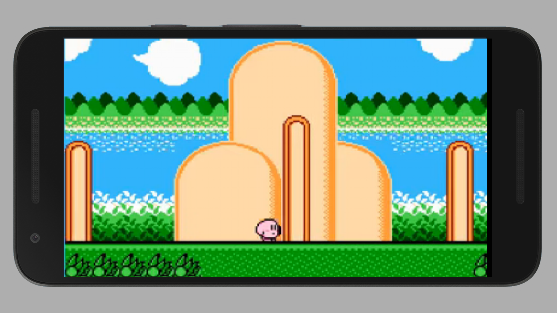 Banner of kirby original adventure classic 