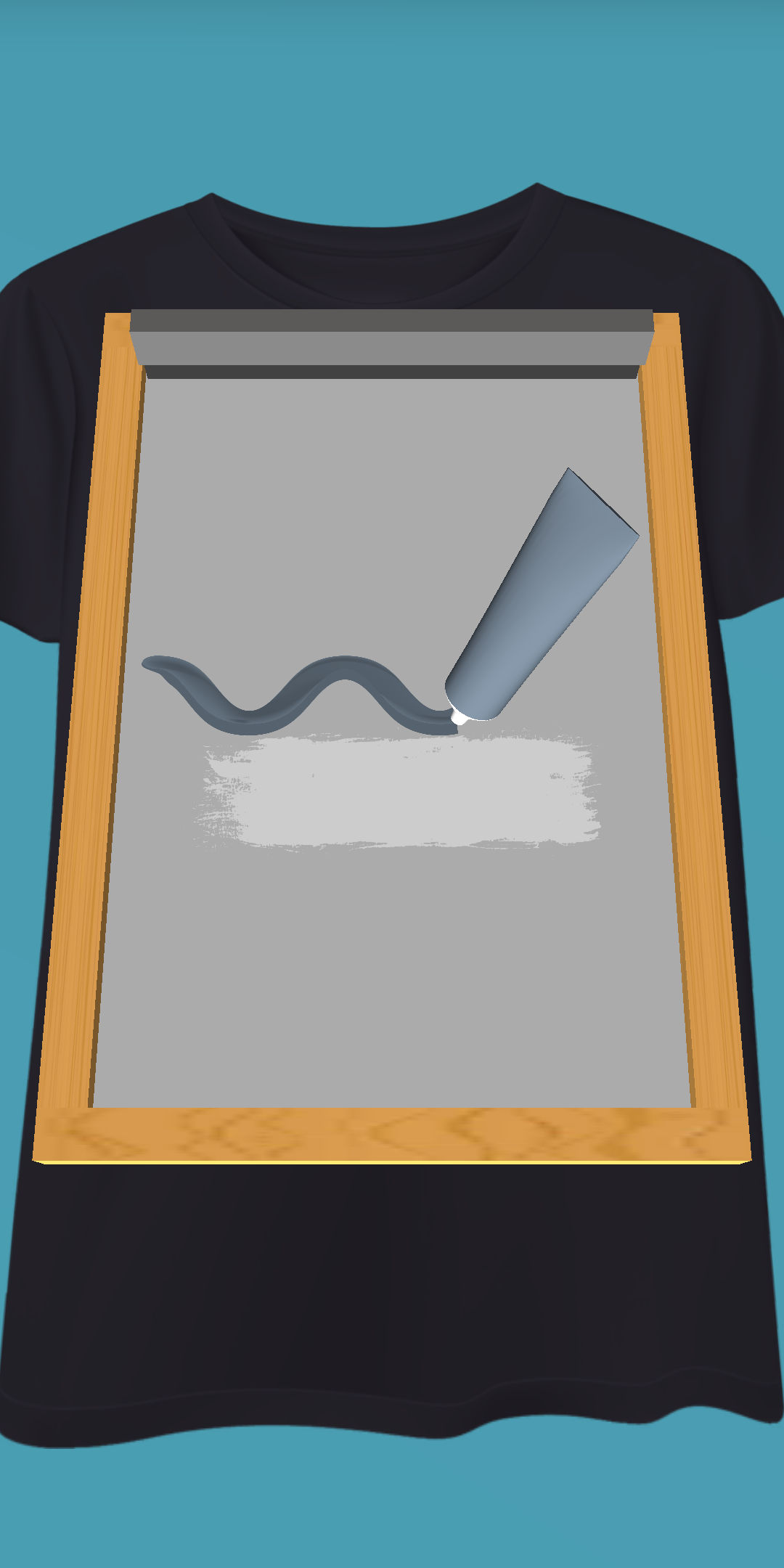 Screen Printing Game Screenshot