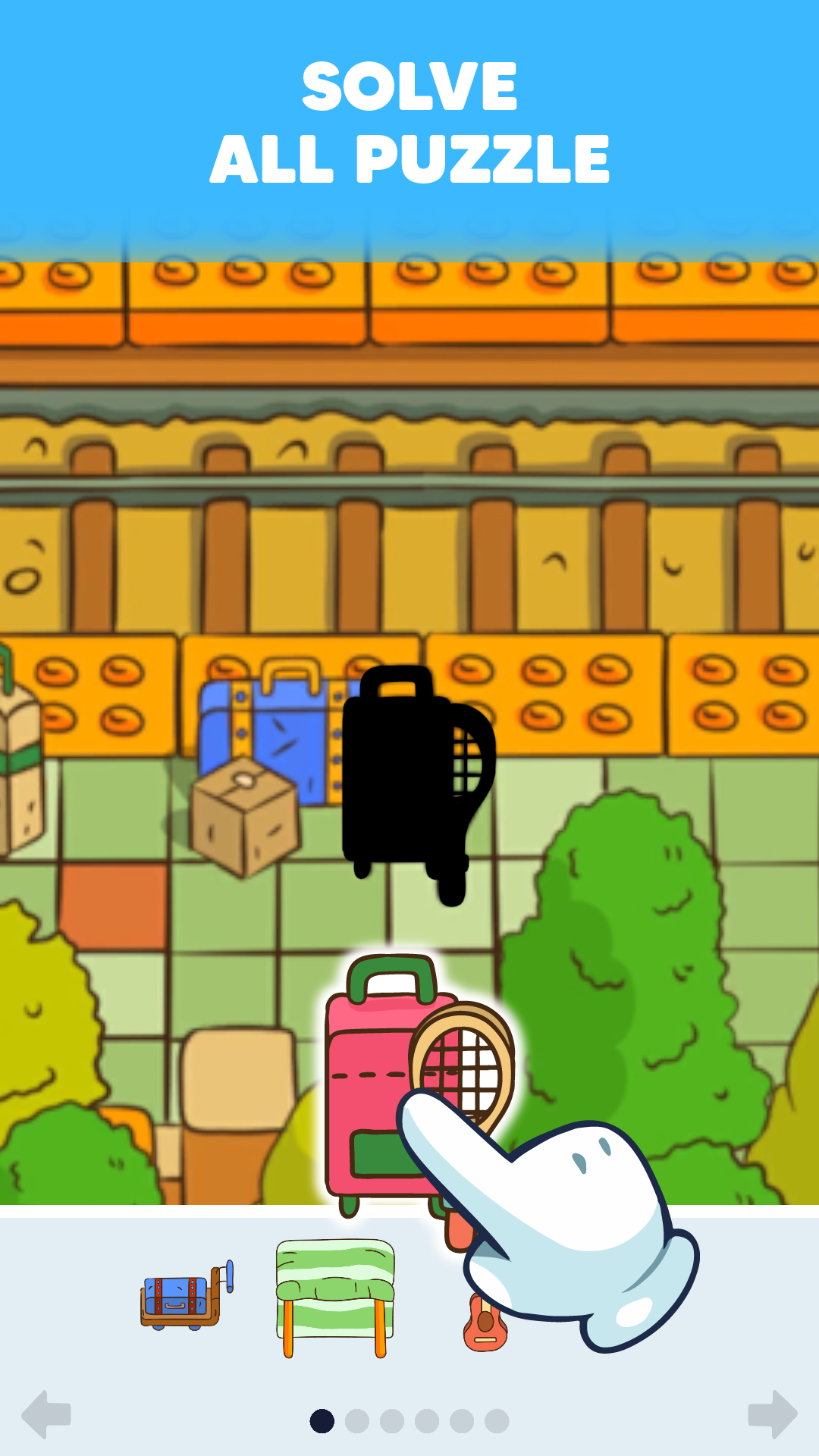 Sticker Builder Game Screenshot