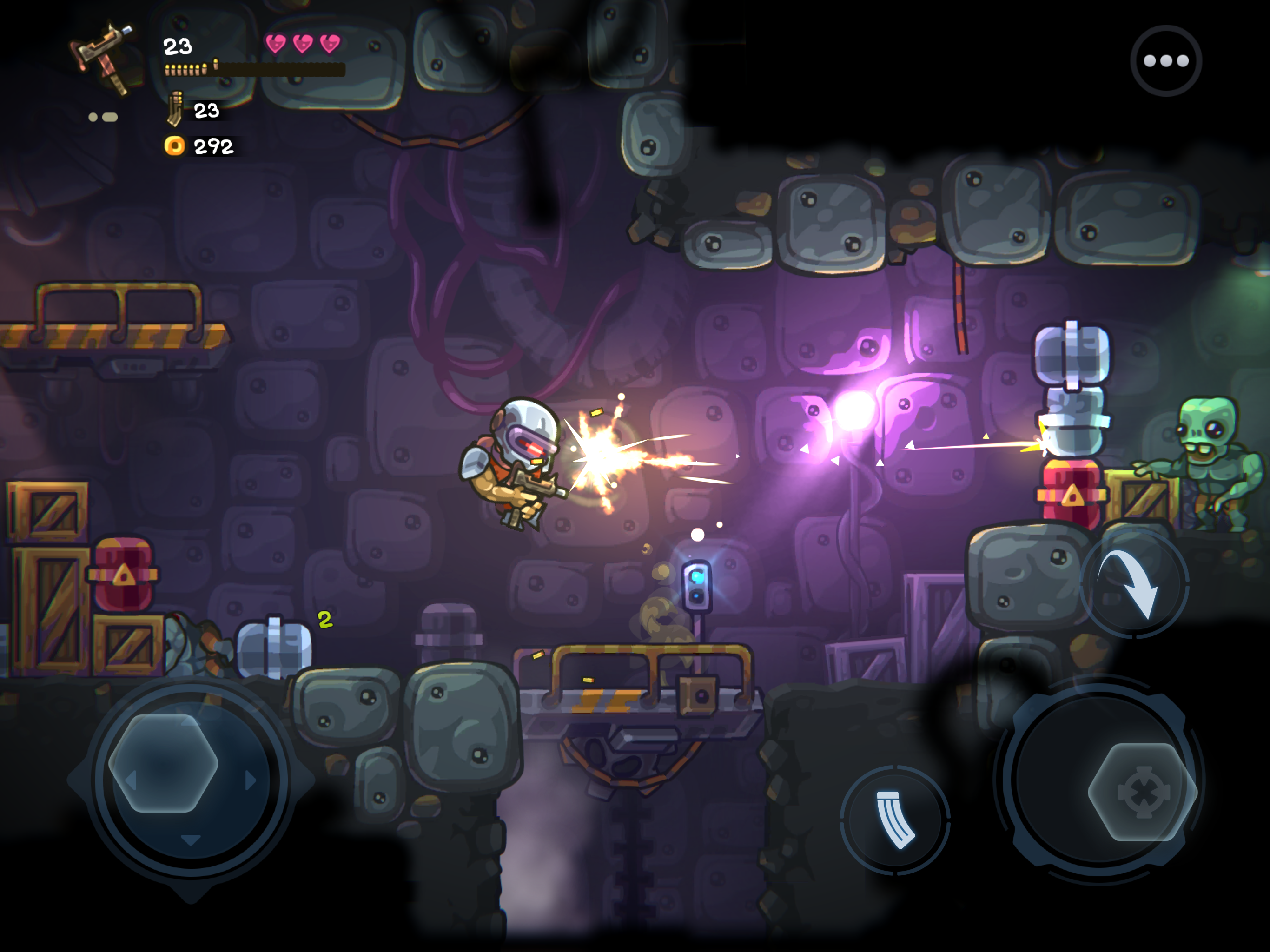 Zombotron Re-Boot Game Screenshot