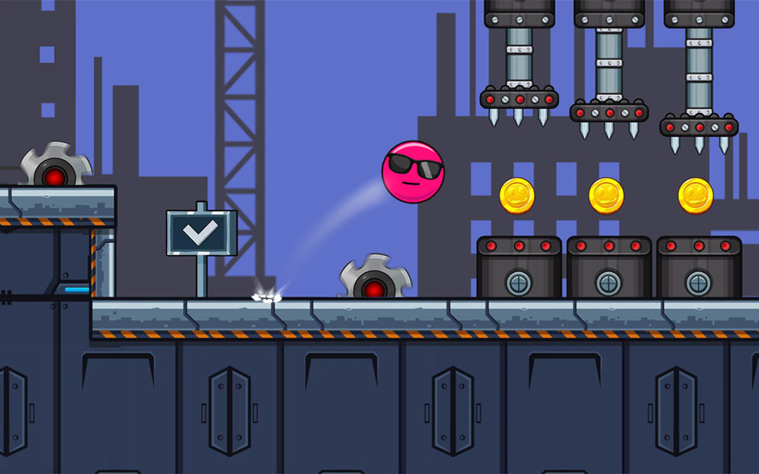 Roller Ball X : Bounce Ball screenshot game