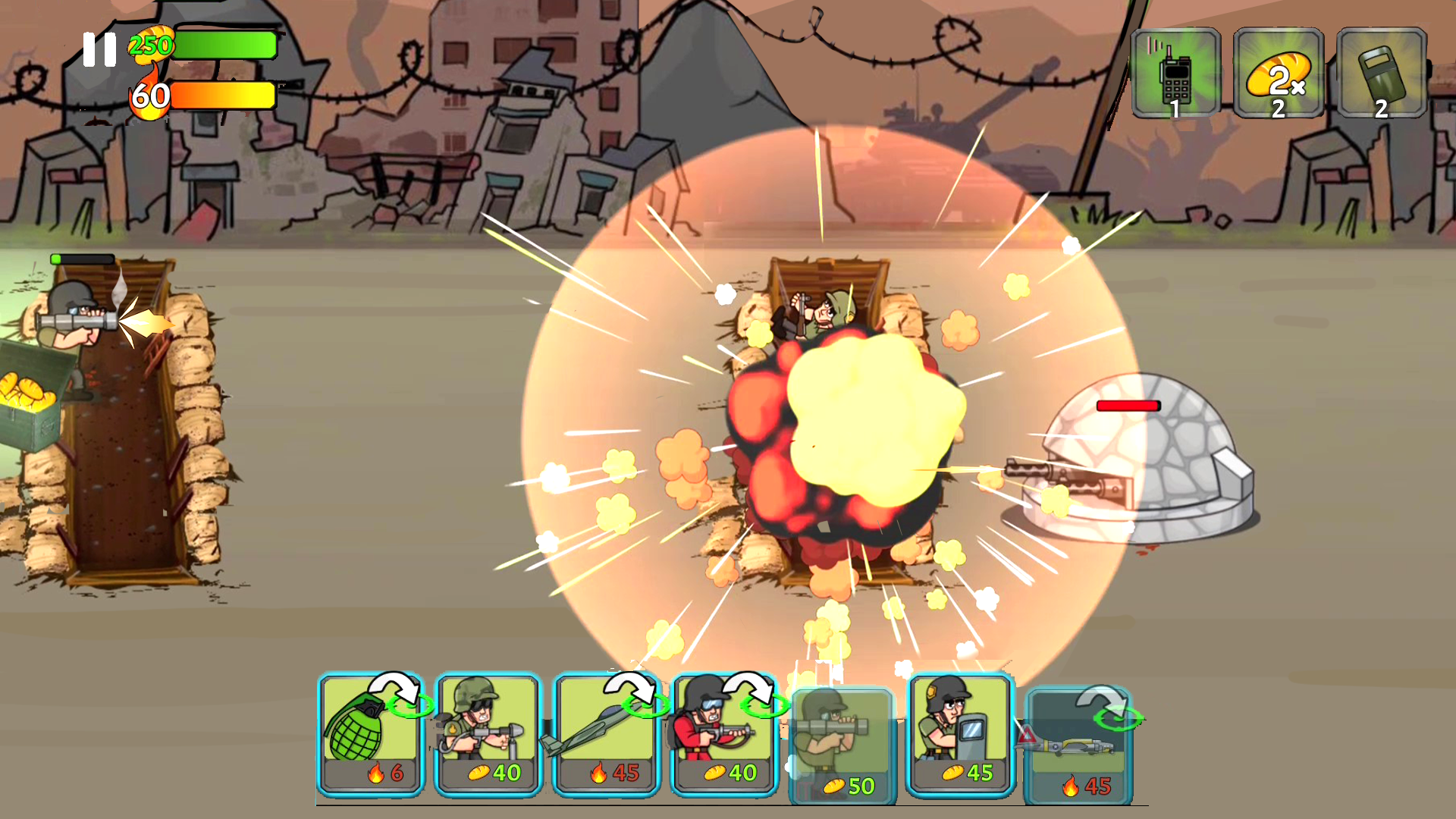 War Strategy Game: RTS WW2 Game Screenshot