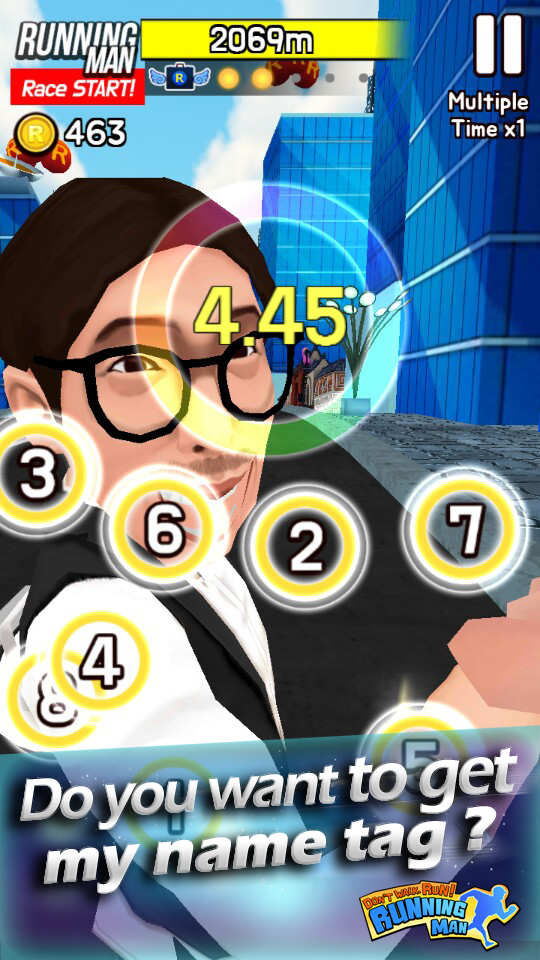 Cuplikan Layar Game Running Man Race Start