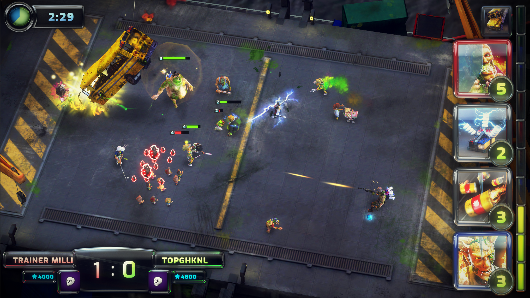 Screenshot of Baneball: Zombie Football