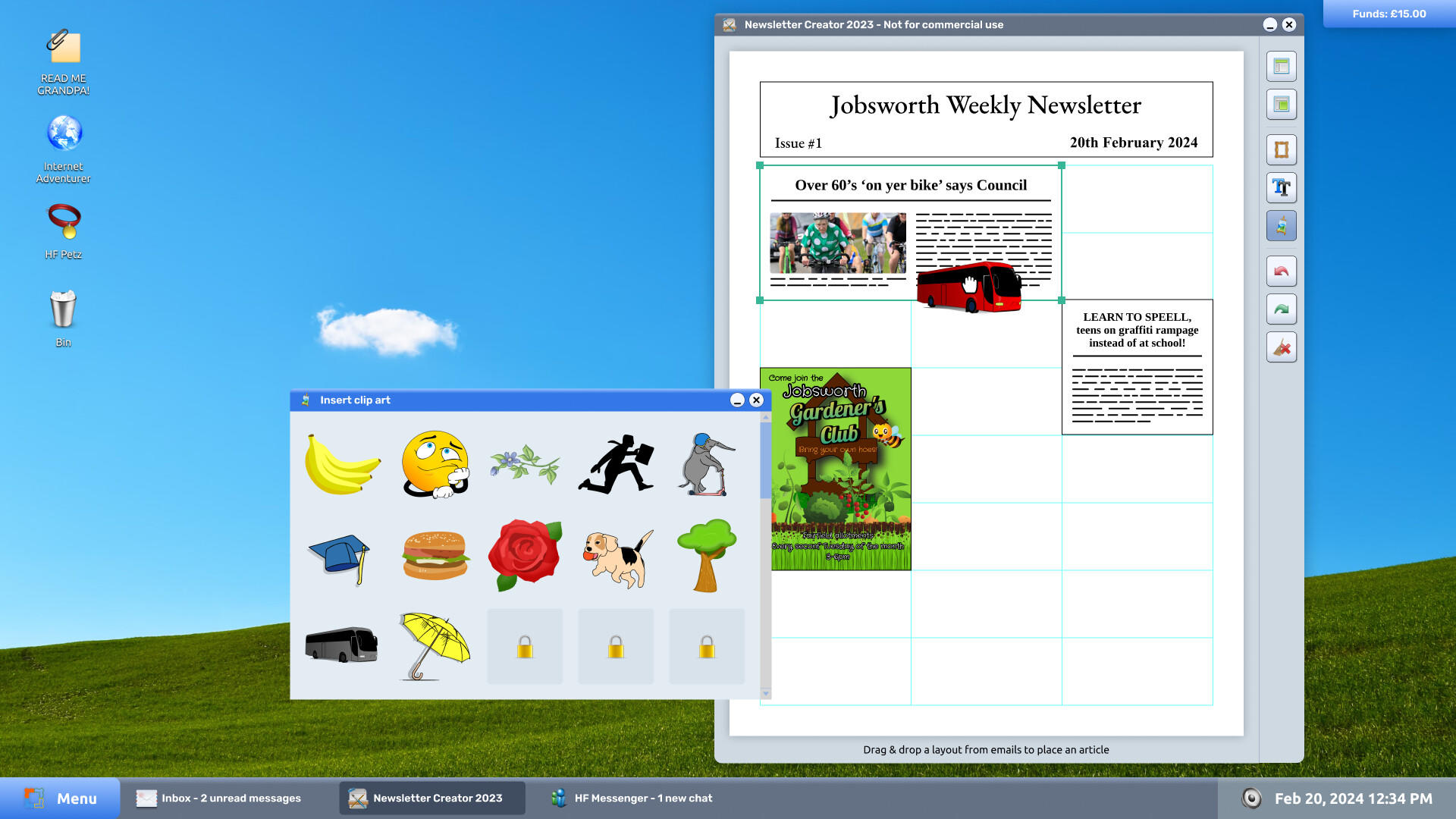 Jobsworth Weekly screenshot game