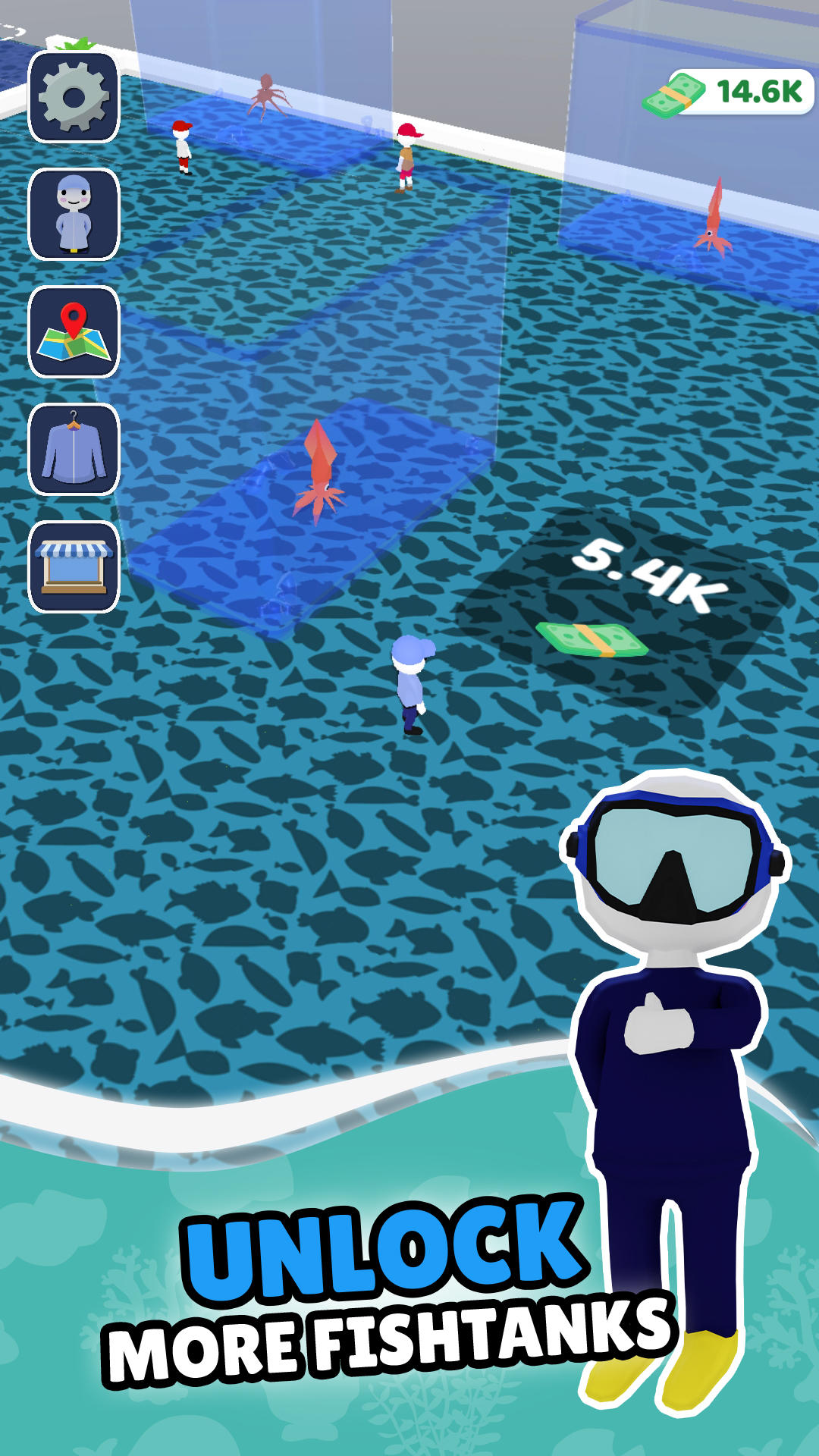 Screenshot 3 of My Idle Aquarium - Sea Zoo 3.0.3