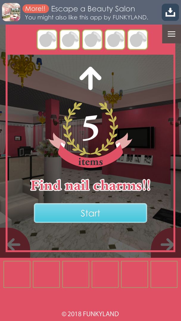 Escape a Nail Salon screenshot game