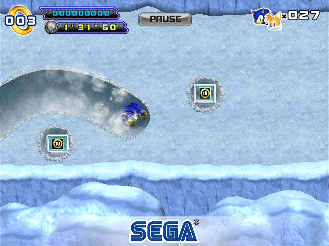 Sonic The Hedgehog 4 Ep. II ภาพหน้าจอเกม