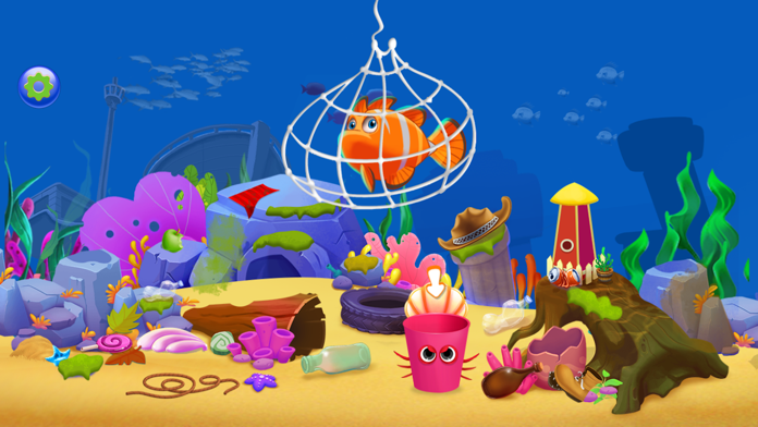 Mermaid Pregnant Mommy Daycare Game Screenshot