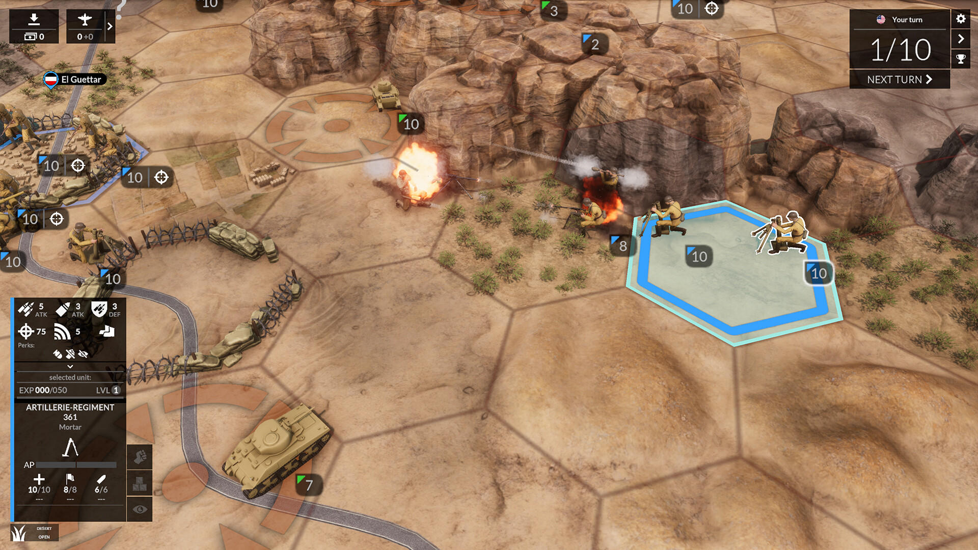 《模擬總坦戰： 指揮官》 Total Tank Generals遊戲截圖