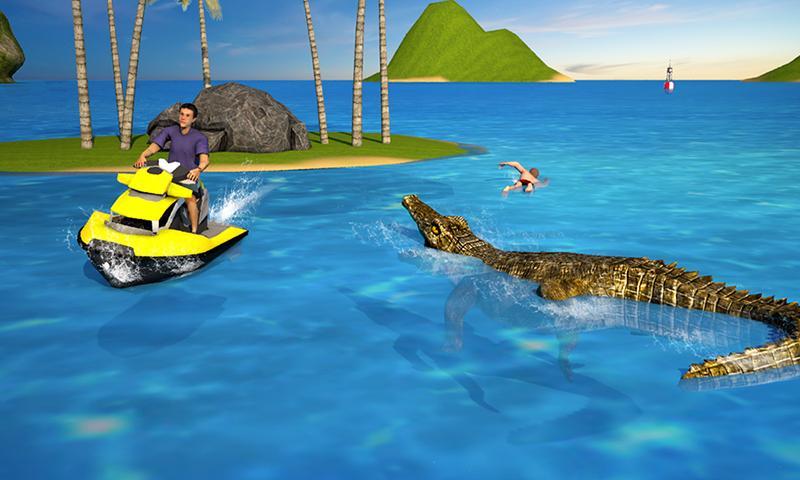 Crocodile Attack 2016 게임 스크린 샷