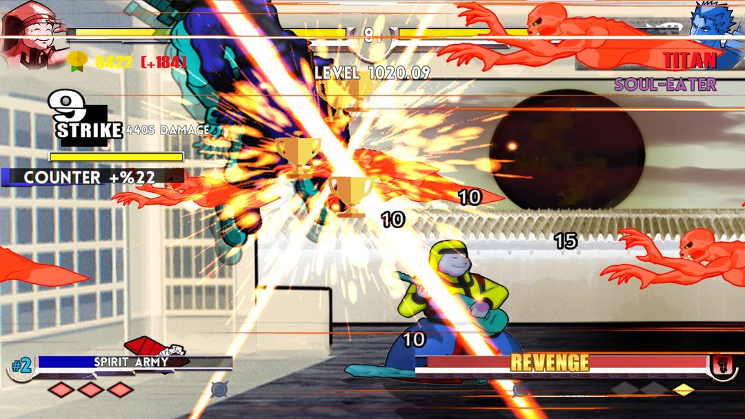 Slashers: Intense 2D Fighting 게임 스크린 샷